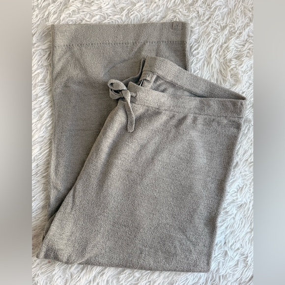 Barefoot Dreams Women's Cozy Chic Lite Slouchy Pullover & Culotte Pant-Dove Gray - Picture 3 of 8